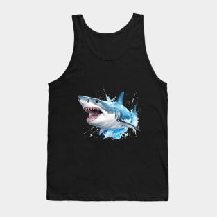 Shark the terror of the seas Tank Top